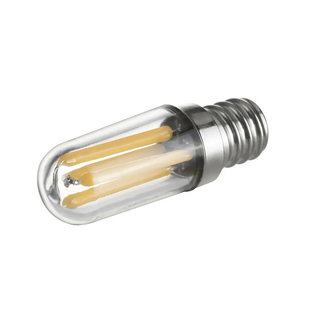 Ampoule 12 volts à 60 volts format T15 Type FRIGO filament LED E14
