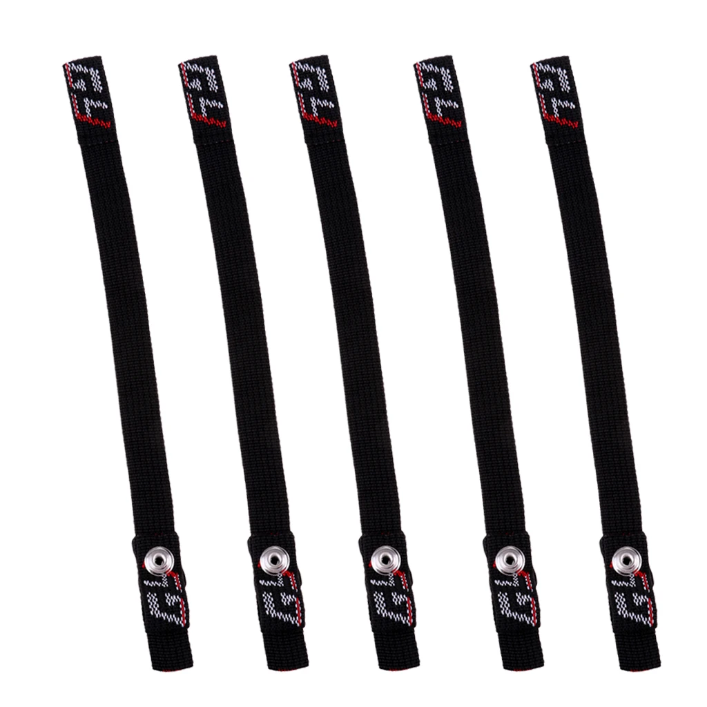 5 Pack Hockey Helmet Chin Strap with Single Snap for Sports Hockey Player