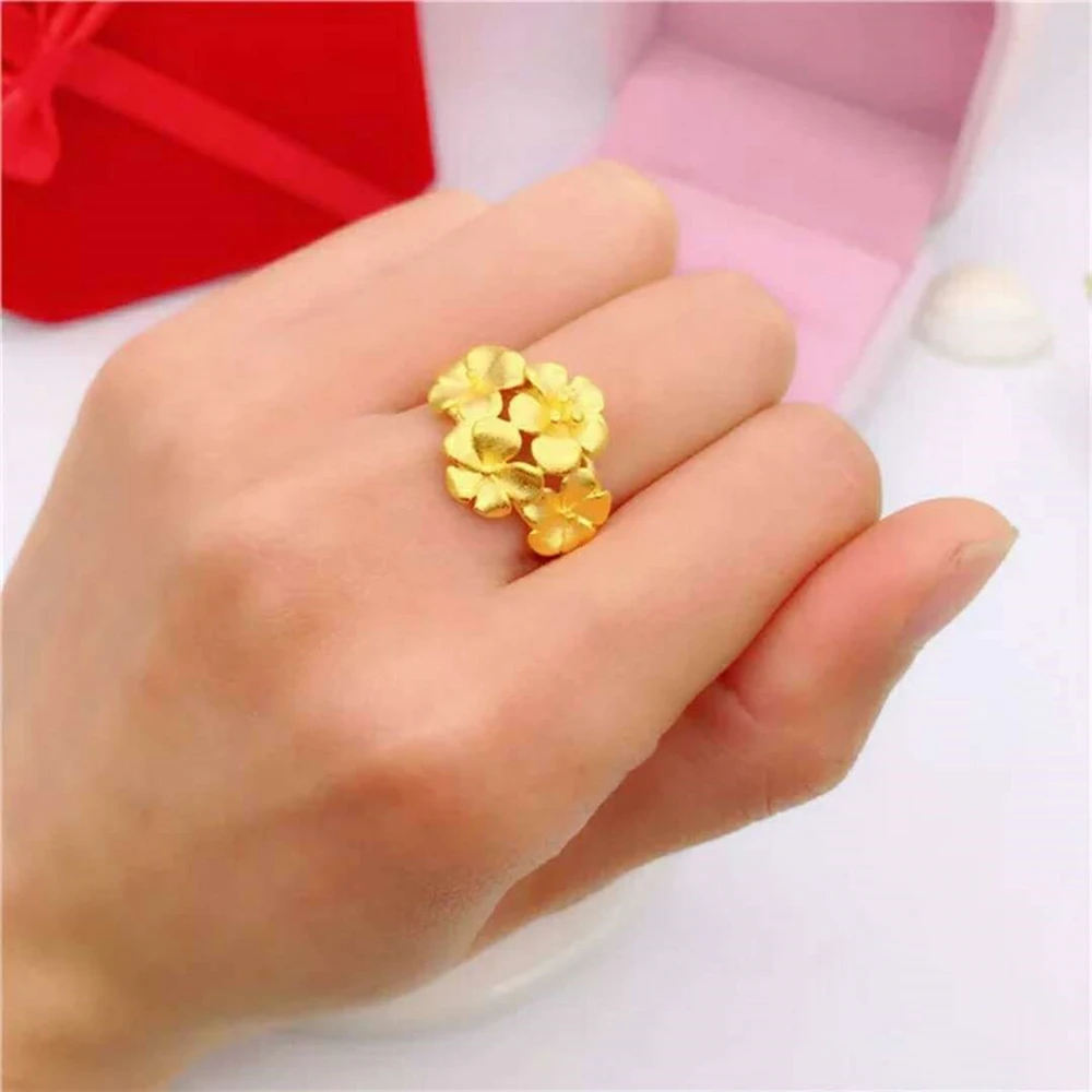 Buy One Gram Gold Plated Daily Wear Ladies Ring Design Online