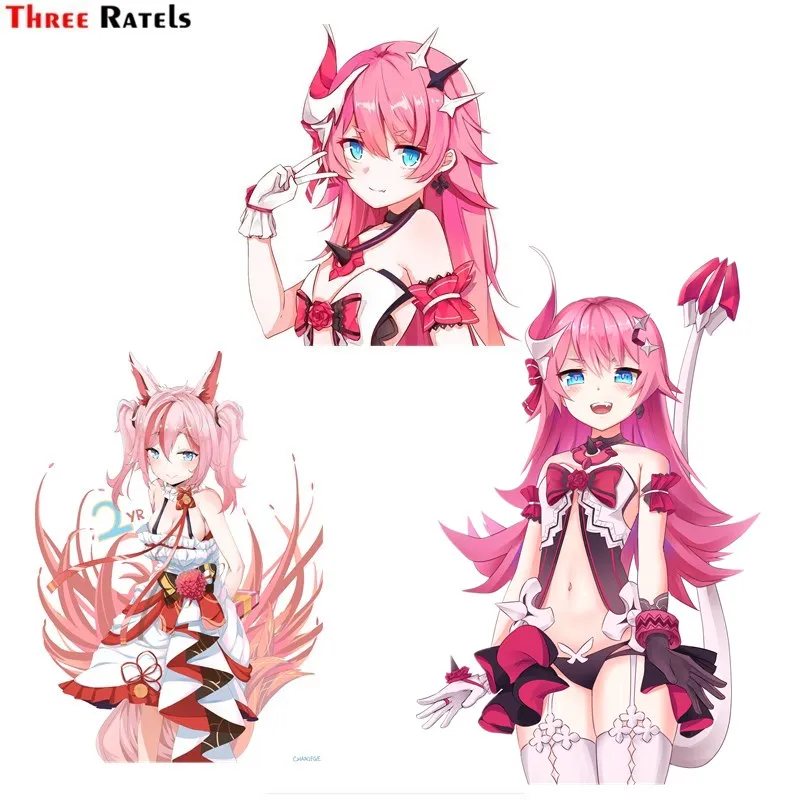 

Наклейка на лобовое стекло автомобиля Three Ratels FC928 Rozaliya Olenyeva Honkai Impact 3rd