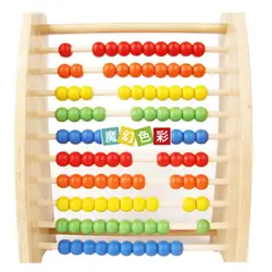 Обучающая игрушка радуга обучающая Расчётная рама строительные блоки цветные развивающие бусины для детей игрушка