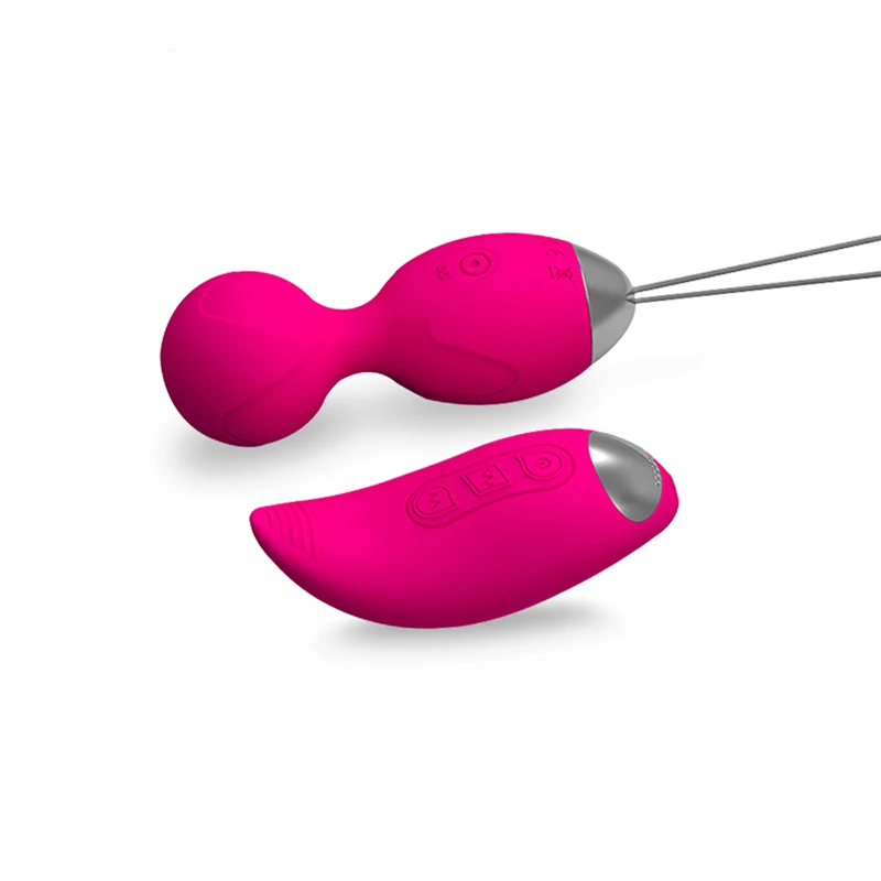 Silicone vibrating eggs wireless vaginal ball vibrating exercises Smart Love Ball remote jump eggs vibrator Sex Toy for women 4