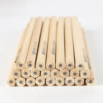 

50pcs Natural Wood HB Hexagon Pencil Non Toxic Stationery Office School Students