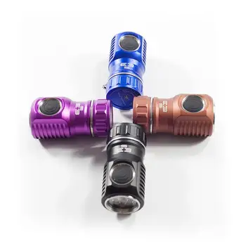 

AMUTORCH E3S 3x SST20 3000LM Stepless Dimming Exquisit Tiny EDC Flashlight with High Output 279m Mini Torch Lamp Lantern
