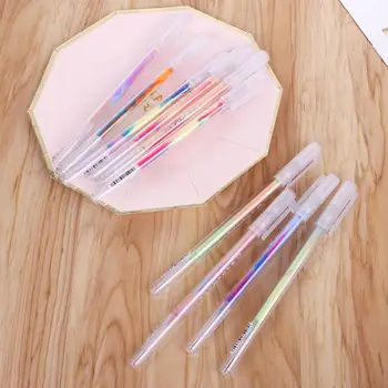 

10pcs Korean Rainbow Gel Pens Writing Painting Marker Pen DIY Album Photo Decor