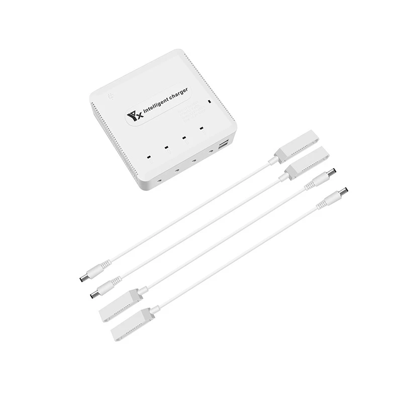 Мульти зарядное устройство для FIMI X8 SE зарядное устройство интеллектуальное 6 способ USB пульт дистанционного управления батареи зарядное устройство для FIMI X8 SE Радиоуправляемый Дрон Quad - Цвет: EU PLUG