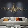 Nordic Light Luxury Wall Decorations Living Room Metal Modern Ornaments Bedroom Decorations Sofa Background Wall Pendants 4
