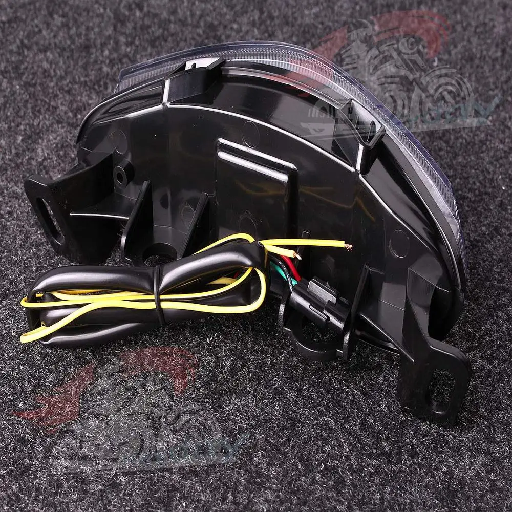 Cветодиодные задние фары мотоцикла встроенные Сигналы поворота для KAWASAKI ER6N 2009-2011 ER-6F/650R 2009-2011
