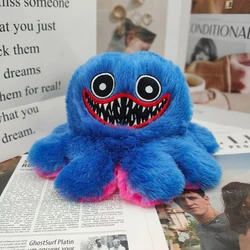 Huggy Wuggy juguete de Peluche Reversible para niños, muñeco de Peluche de amapola, juguete de Horror, regalo de Peluche suave