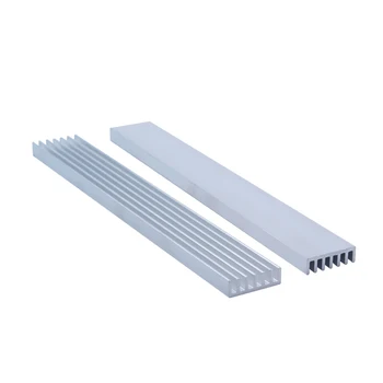 

150*20*6mm Radiator Heatsink Aluminum Heat Sink Cooling Cooler Fit LED Transistor IC Module Power PBC Heat Dissipation LED chip