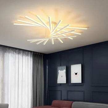 

FSS Modern Living room Lamp Household LED Dimmable Ceiling Lamp Round Nordic Lamp Dining Bedroom Indoor Lamp