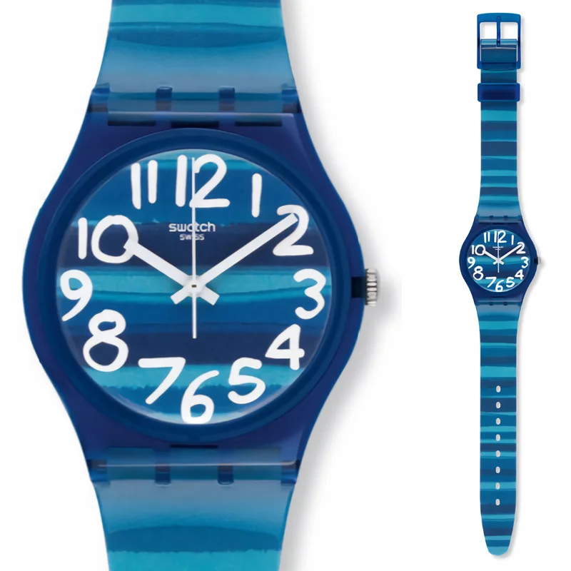 GN237 Swatch montre, женские кварцевые часы, gb274 - Цвет: GN237