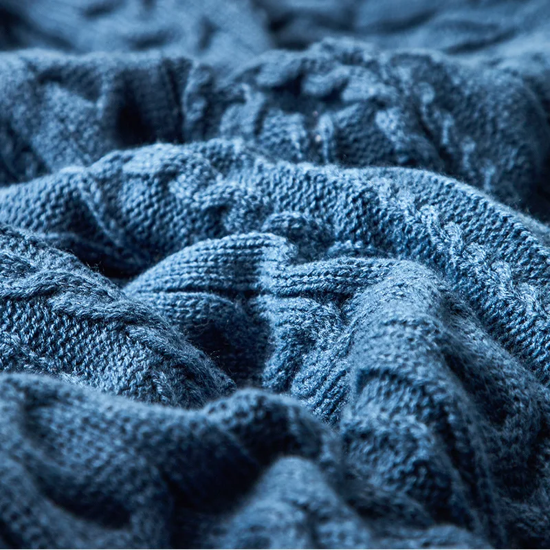 

Luo Qi plus Velvet Knitted Thick Siesta Blanket Soft Loading Warm Blanket