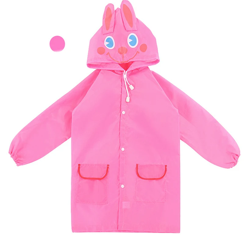 Children's raincoat Cartoon Animal Style Waterproof Kids Raincoat For children Rain Coat Student Animal Style Raincoat