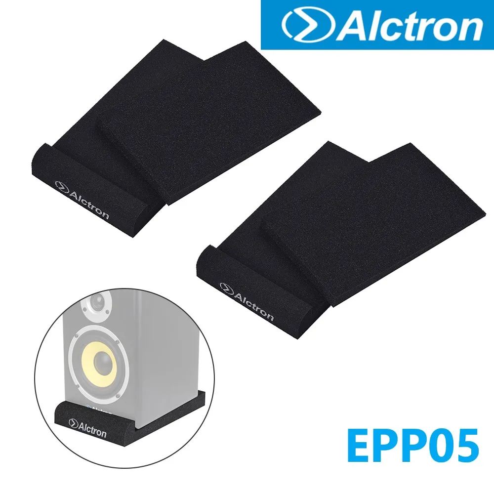 Hot Pair Original Alctron EPP05 Pro Studio Monitor Speaker Isolation Pads Mopad Acoustic Isolation Foam 2 pcs for 5" studio moni