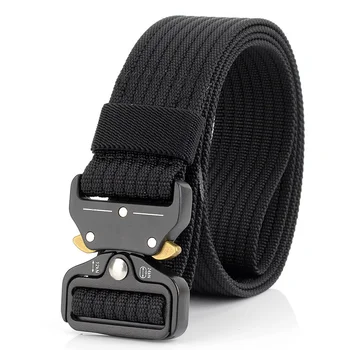 

Men Sports Belt Breathable Wear-resistant Adjustable Nylon Outdoor Waistband NIN668