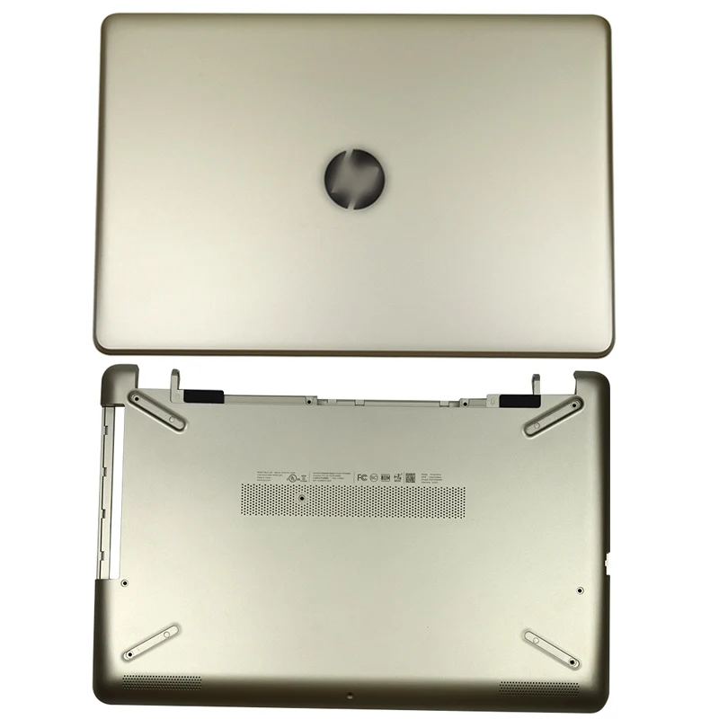 924893-001 ЖК-задняя крышка для ноутбука/передняя рамка/петли/Упор для рук/нижний чехол для hp 15-BS 15T-BS 15-BW 15Z-BW 250 G6 255 G6 Gold - Цвет: AD Cover