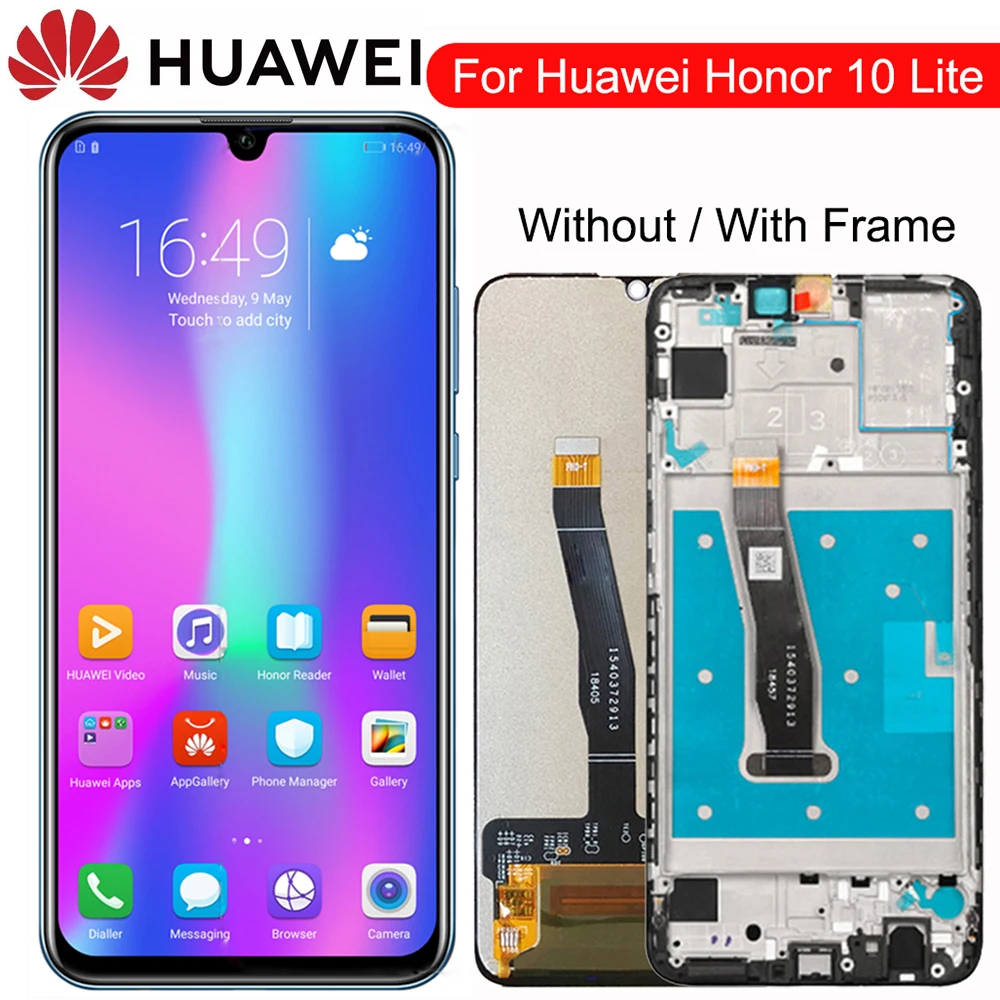 ЖК-дисплей 6 21 дюйма для Huawei Honor 10i HRY-LX1T сенсорный экран дигитайзер в сборе детали 10
