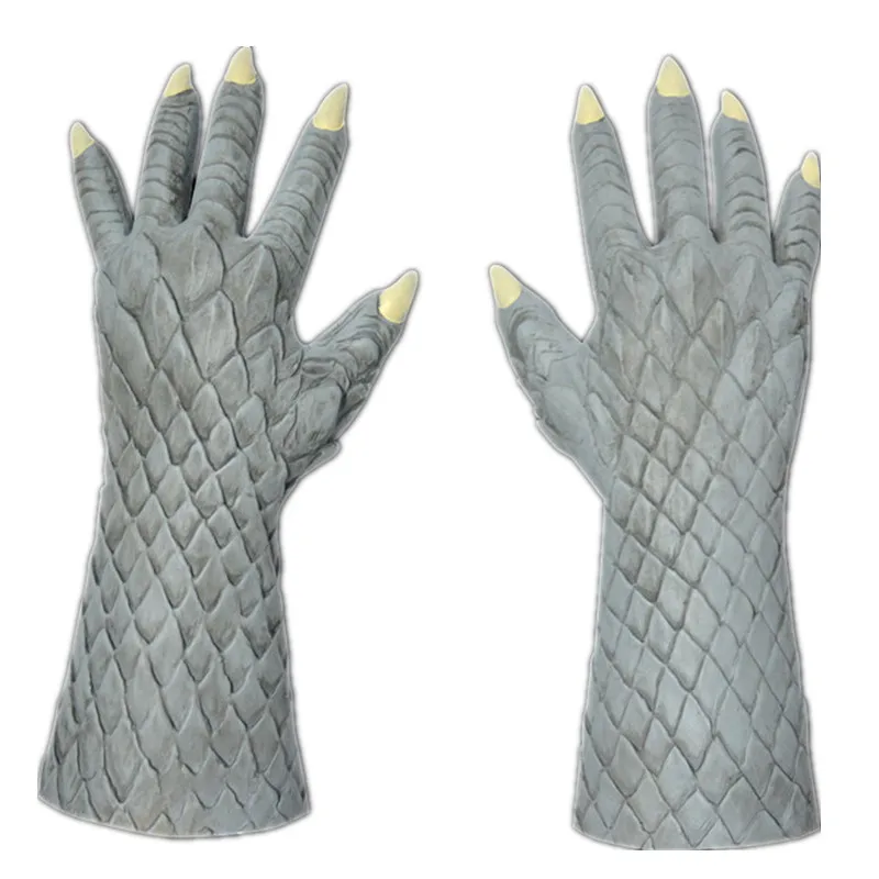 恶魔花岗岩色手套1