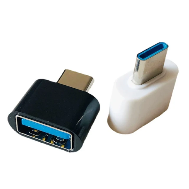  - 1/5 PCS New Universal Type-C to USB 2.0 OTG Adapter Connector for Mobile Phone USB2.0 Type C OTG Cable Adapter