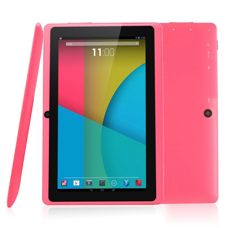 Glavey 7 дюймов Q88 PRO Android 4 512MB + 8GB Allwinner A33 четырехъядерный планшетный ПК с двумя