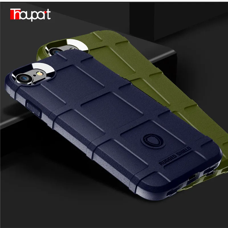 Silicone Case For iPhone SE 2 2nd Generation 2020 Military Heavy Duty Protection Hard Phone Cover SE2 11 pro Max | Мобильные