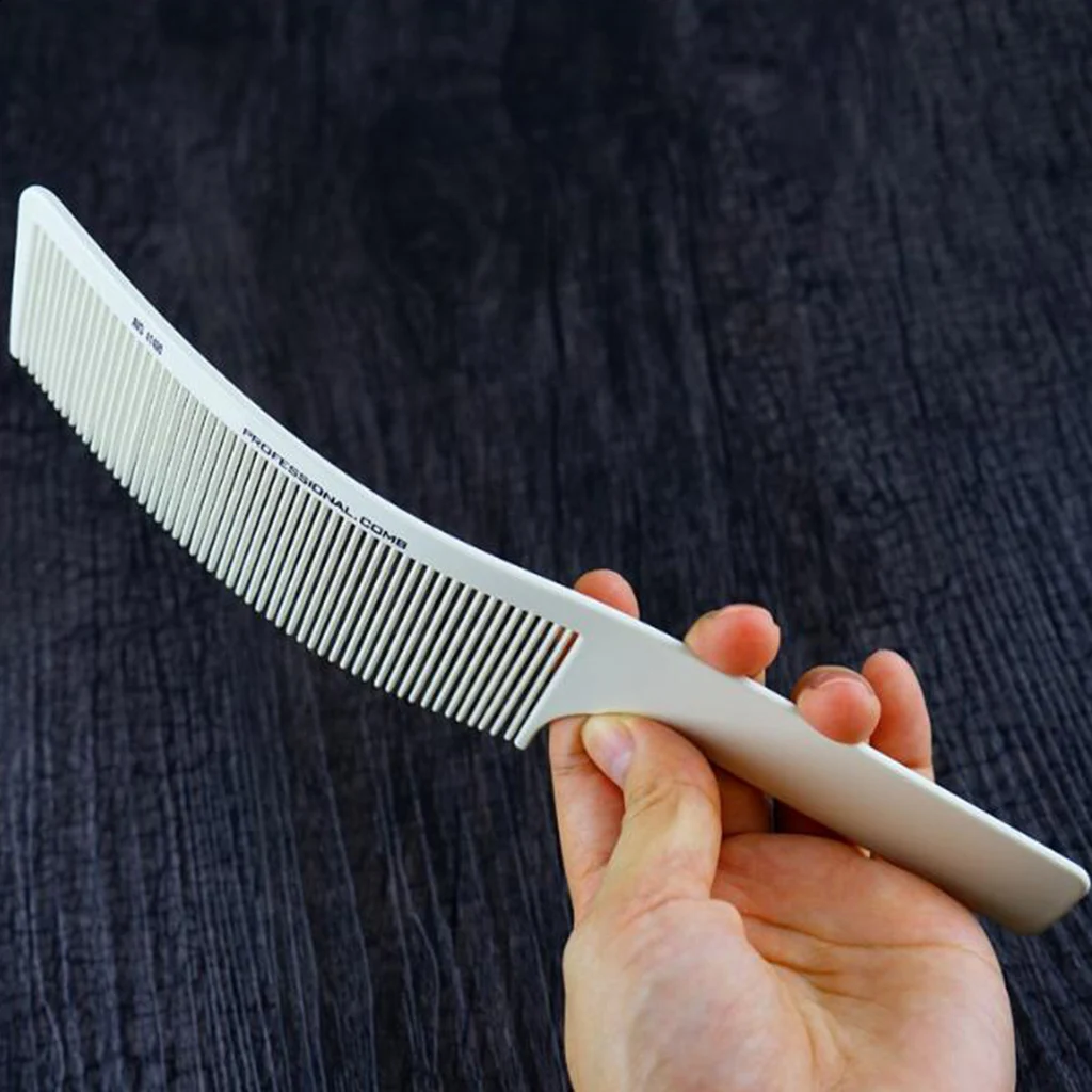 Professional Shaver Hair Clipping Cutting Comb Barber Flat Top Haircut Comb