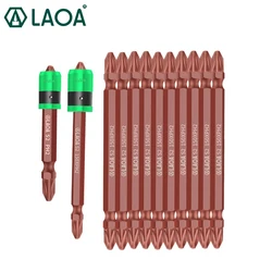 LAOA – tournevis électrique S2 1/4 ", mèche de visseuse électrique forte magnétique 65mm avec anneau magnétique 