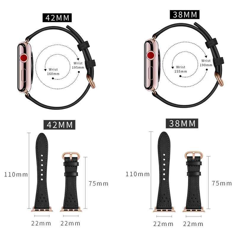 Ремешок для наручных часов для apple Watch на ремешке 42/38/44/40 мм, correa apple watch 4 5 дышащие спортивные петля ремешок браслет для наручных часов iwatch, версия 1, 2, 3, ремешок Ремешок для apple watch