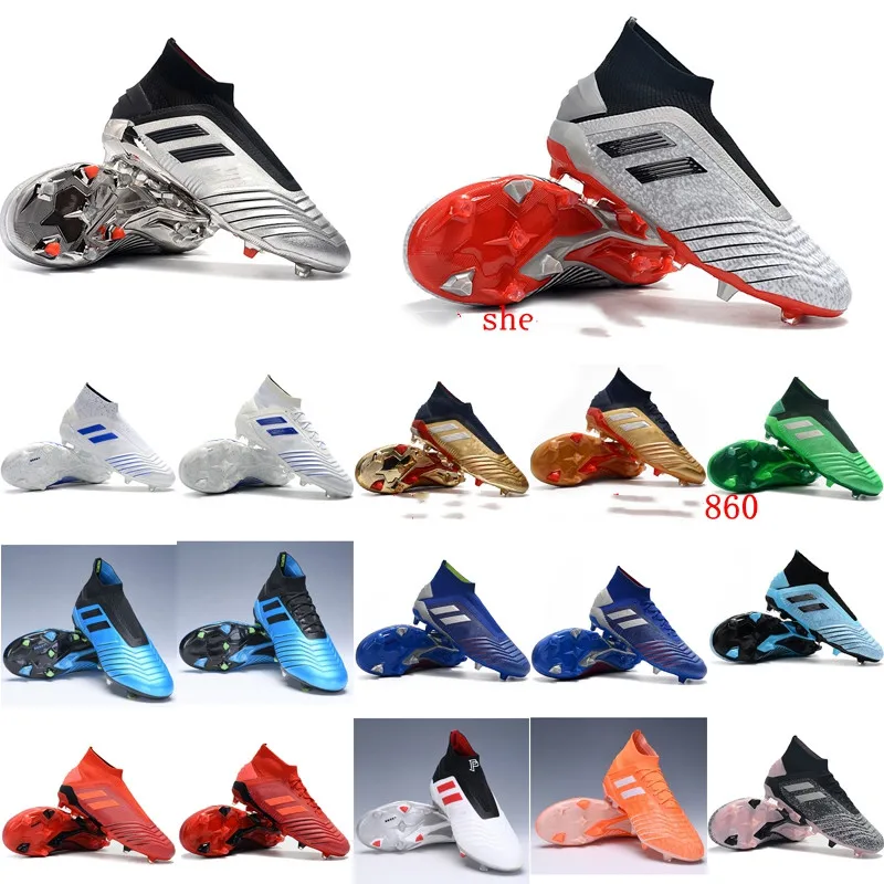 

2019 top quality hot sale soccer shoes Predator 19 FG soccer cleats mens football boots Predator tango 19.1 cheap Archetic
