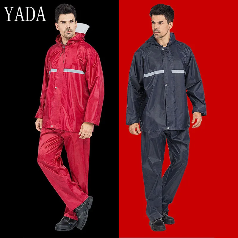 Capa de Chuva para Mulheres dos Homens Caminhadas ao ar Viagens à Prova Água com Capuz Cabolsa de Chuva Adulto Longo Impermeáveis Rainwear Livre Dwaterproof Poncho Engrossado Rc200001