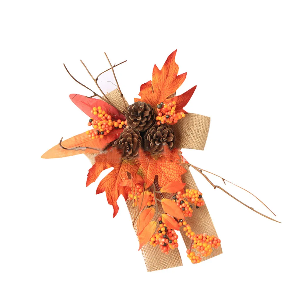 Halloween Artificial Plants Decoration Home Cutting Door Hanging Festival Rattan Desktop Ornament Party Room Simulation Decor