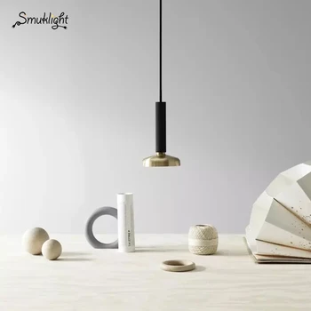 

Nordic Retro Pendant Lights Modern Led Pendant Lamps Copper Hanglamp Copper luminaria for living room kitchen light fixtures