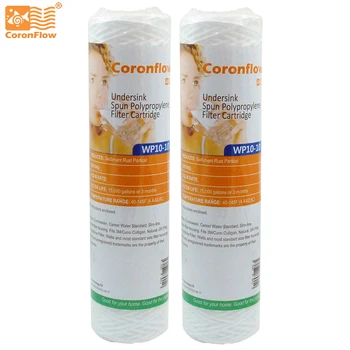 

Coronwater 2.25x 10" String Wound Polypropylene 10 micron Water Filter Cartridge WP10-10
