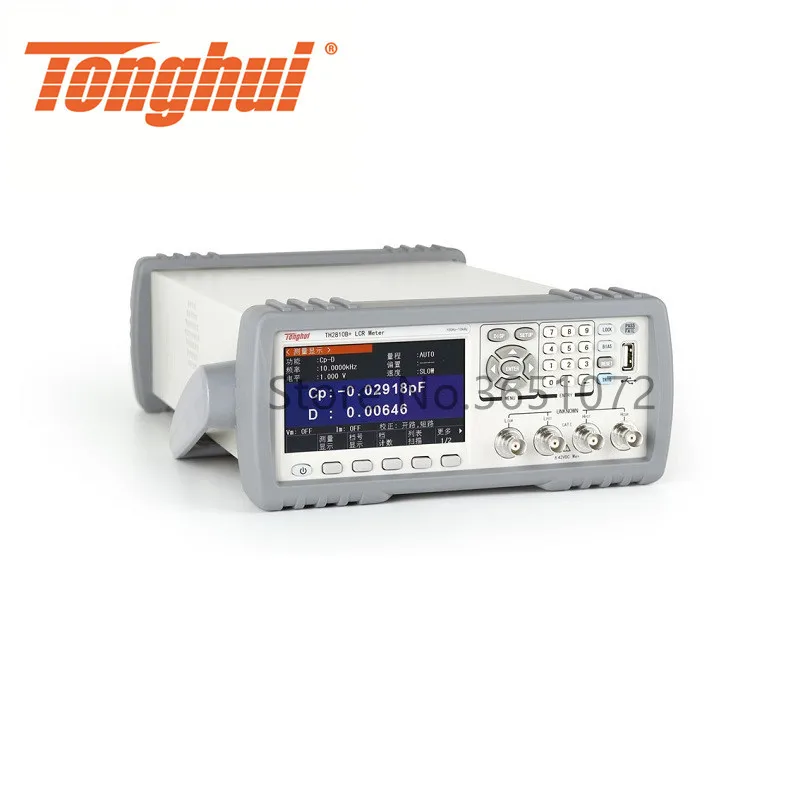 Tonghui TH2810B+ Цифровой LCR метр 100 Гц, 120 Гц, 1 кГц, 10 кГц(TH2810B модернизированный) RLC метр