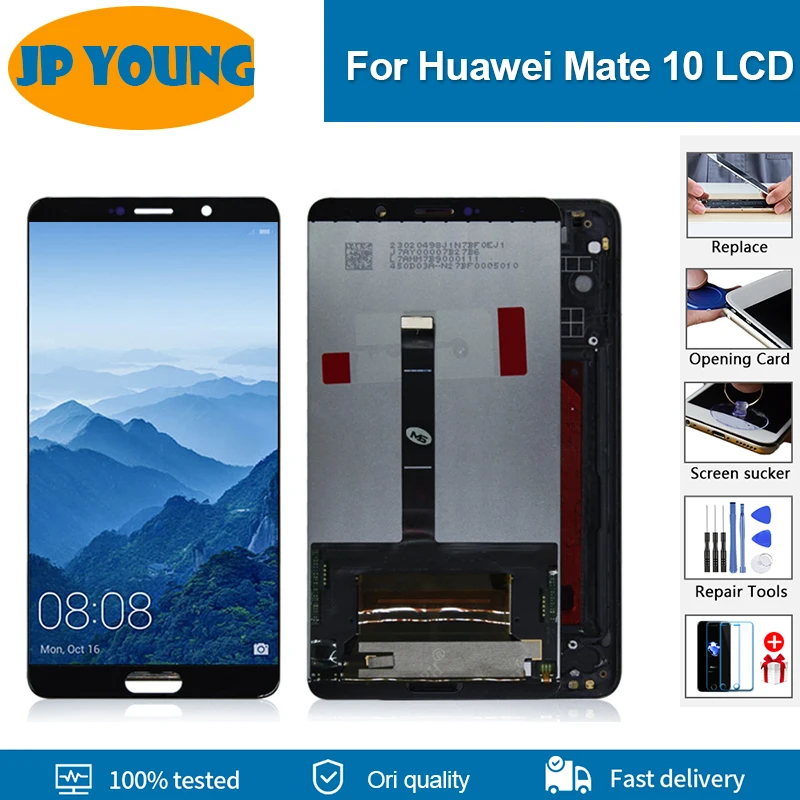 5 9 &quotЖК-дисплей для Huawei Mate 10 дисплей с сенсорным экраном детской яркости