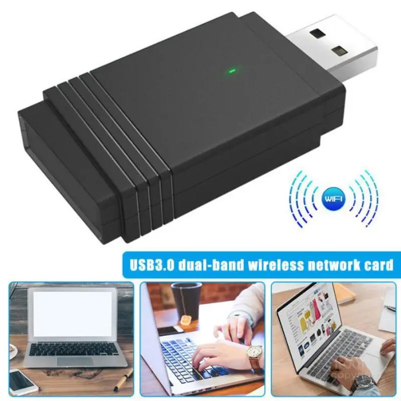 1200 Мбит/с USB 3,0 беспроводной USB WiFi адаптер Wifi ключ двухдиапазонный Bluetooth 5,0 Встроенная антенна беспроводной Bluetooth передатчик