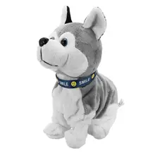 Jouet électronique interactif pour enfants, contrôle du son, Robot, chiot, animaux domestiques, Stand d'aboiement, 8 mouvements, jouets en peluche, cadeaux