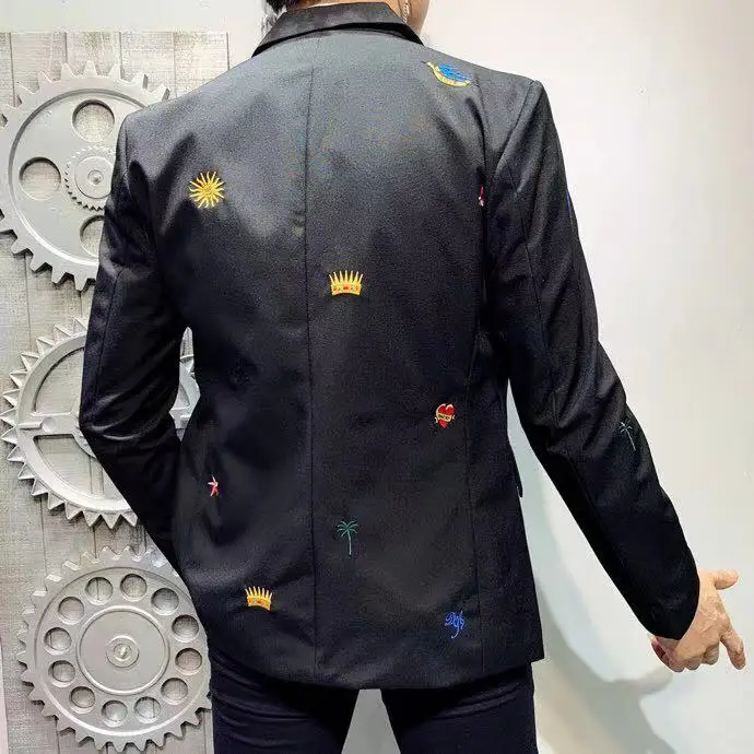 AH10253, модные мужские пальто и куртки,, Подиумные роскошные, известный бренд, Европейский дизайн, вечерние, Стильная мужская одежда