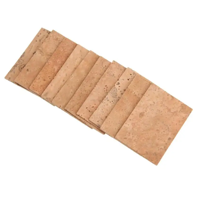 10 шт. саксофон кларнетовый стык шеи пробковый лист инструменты ремонтный аксессуар