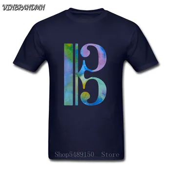 

Music Lover Tshirt Funny Elegant Unique Design Viola Alto Clef T-Shirt Classic 100% Cotton Short Sleeve Men's T Shirt Streetwear