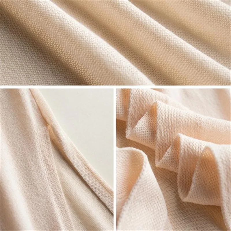  Plus Size Women Summer Cardigan Long Sleeve Casual Thin Coat Solid Loose Long Knit Cardigan Sun Pro