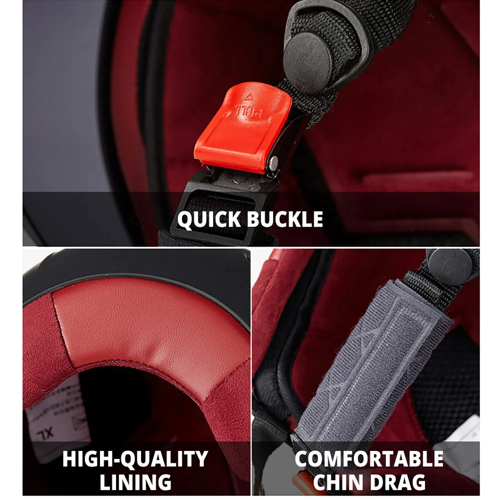GXT мотоциклетный шлем Летний с открытым лицом двойной объектив Casco Capacetes