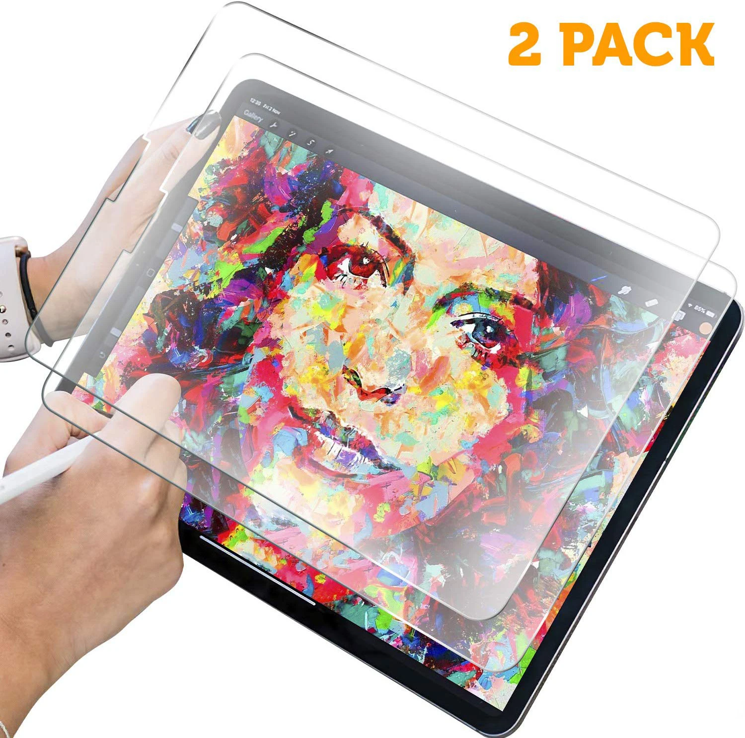 

GOOJODOQ Paper Like Screen Protector for iPad Pro 11 2018 Pro 10.5 Air 3 2 1 iPad 10.2 2019 iPad Mini 5 4 3 2 1 Matte PET Film