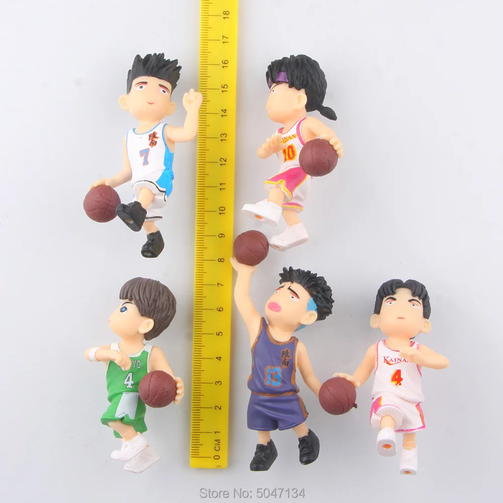 Детские игрушки для холодильника магнитные DUNK Shohoku фамилией баскетболиста и цифрой кукла аниме ханамичи сакураги Rukawa Kaede модель фигурки м