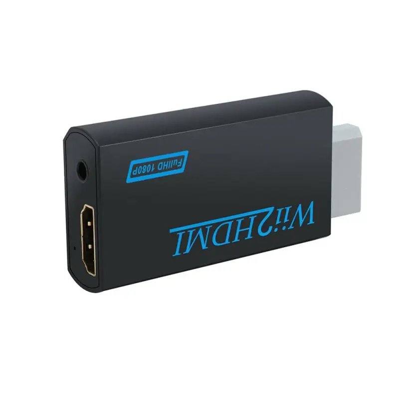 Для Wii HDMI видео 1080P Full HD TV Аудио адаптер кабель Поддержка NTSC PAL аудио для ПК HDTV