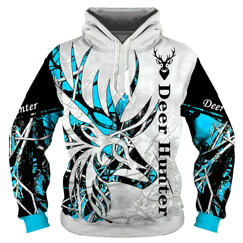 

2020 New Fashion Christmas Fawn 3D Printed Hoodies Men Fashion Graphic Sweatshirt Comfortable Casual Sport Hooded For Men
