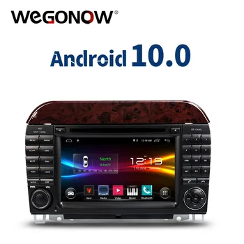 

DSP IPS Android 10.0 quad Core 2GB RAM 32GB Car DVD Player GPS navi Map WIFI Radio For Benz W215 W220 S320 S350 S400 S430 S500