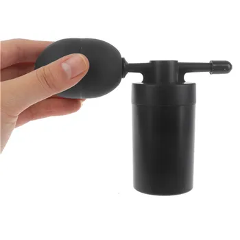 

2020 Hair Building Fibers Applicator Powder Pump Black Color Fiber Hair Care Beauty Tools With Free Comb
