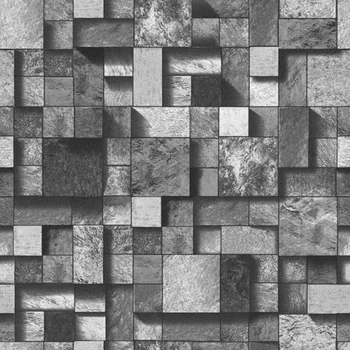 

PVC Wallpaper 3D Embossed Brick Wallpaper Living Room Kitchen Hotel Restaurant Stone Wall Paper Rolls For Walls 3 D Home Decor